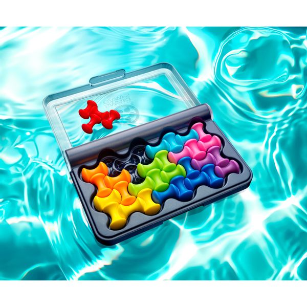 Smart games - iq waves - display 12 pz. - puzzle per bambini dai 6 anni in su - SMART, PROLUDIS