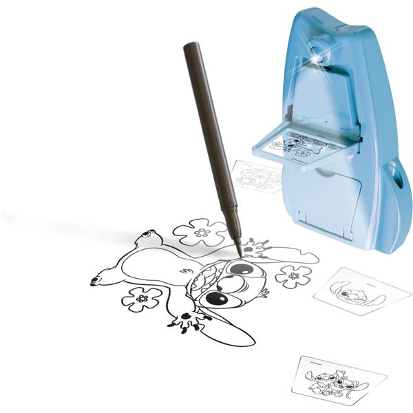 Proiettore per disegnare stitch e angel magic lign - Disney Stitch