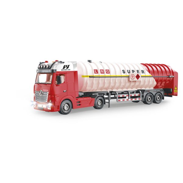 Container truck o autocisterna – veicolo da gioco realistico - assortito - 