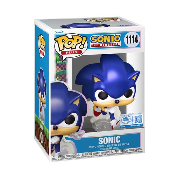 Funko pop - sonic perlescente - 1114 - FUNKO POP!, Sonic