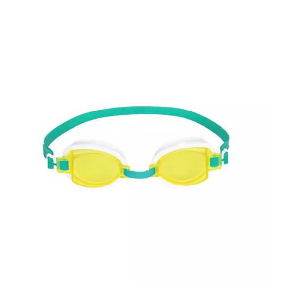 Occhialini ocean wave, 7-14 anni,3 colori assortiti   silicone con protezione uv, - Bestway