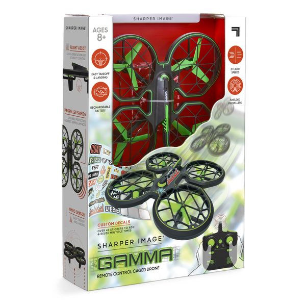 Drone sharper image® gamma rc – sicuro e personalizzabile - Sharper Image