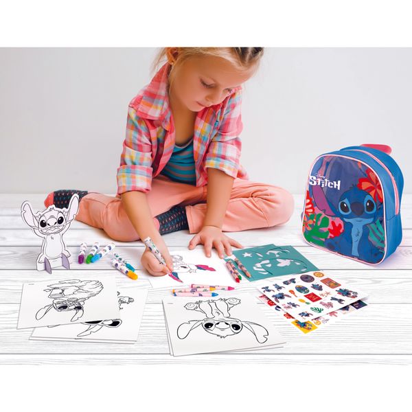 Set creativo mega art set 80 pezzi stitch disney - Disney Stitch