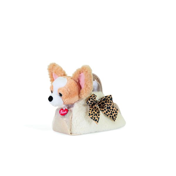 Peluche cane in borsa animalier – fashion bag - Trudi