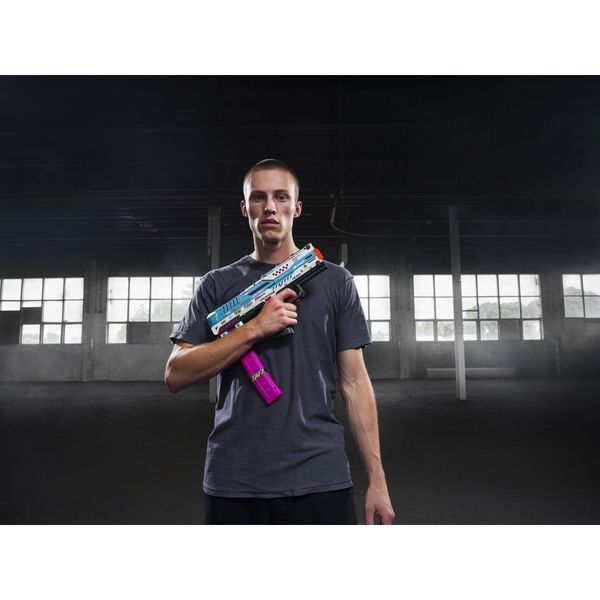 Xshot skins pro s1 fury-x blaster - pistola dart 40 dardi - X-SHOT
