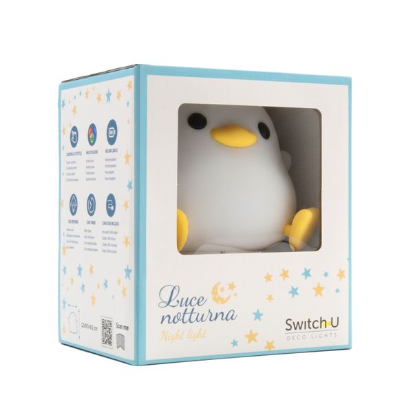 Lampada led notturna  assortita in diversi modelli cane/stella/pulcino/unicorno – 7 colori, timer, usb - IBS