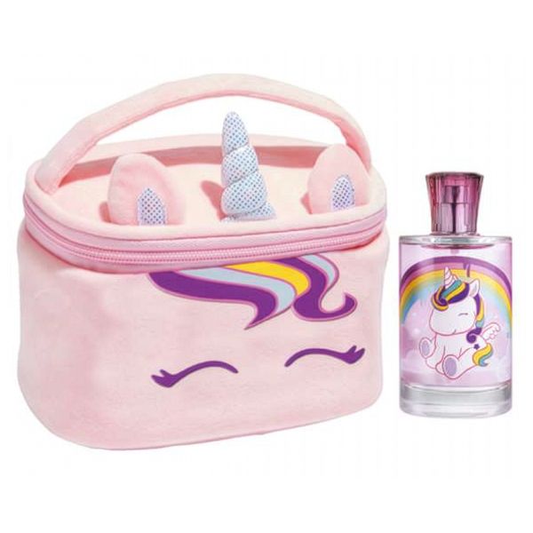 Eau my unicorn set – pochette fluffy + edt 100 ml per bambini - IBS