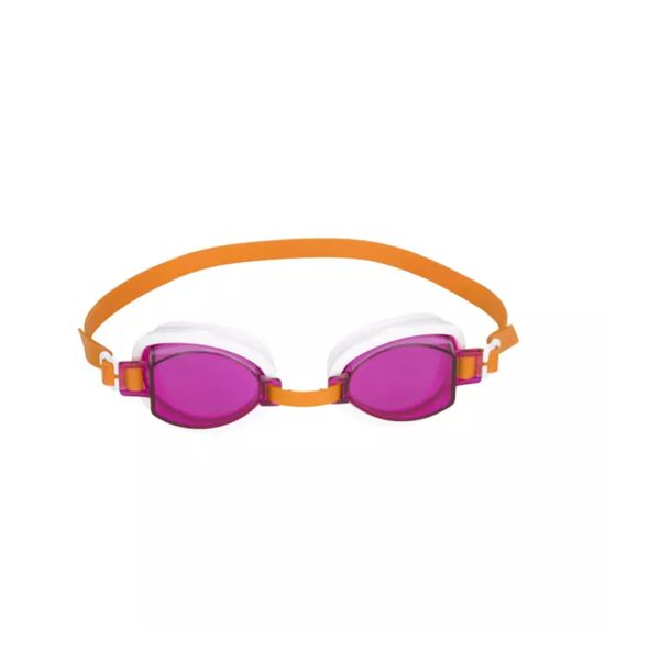 Occhialini ocean wave, 7-14 anni,3 colori assortiti   silicone con protezione uv, - Bestway