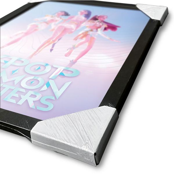 Quadro kpop demon hunters trio – poster fandom - K-POP DEMON HUNTERS