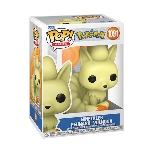 Funko pop - pokemon ninetales - 1091 - FUNKO POP!, POKEMON