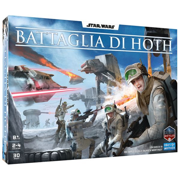 Star wars battaglia di hoth gioco da tavolo – asmodee - ASMODEE, Star Wars