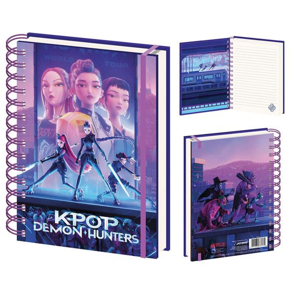 Agenda a5 kpop demon hunters – planner originale per fan, edizione 2025 - K-POP DEMON HUNTERS