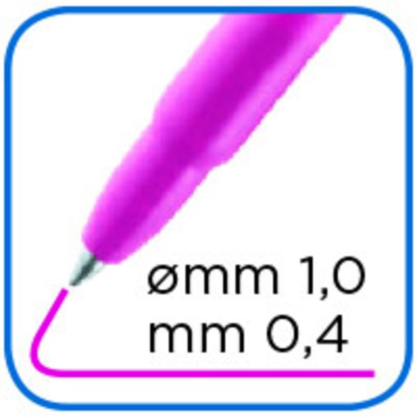 Tratto cancellik - penna cancellabile conf. 4 pz - colori assortiti - GIOTTO