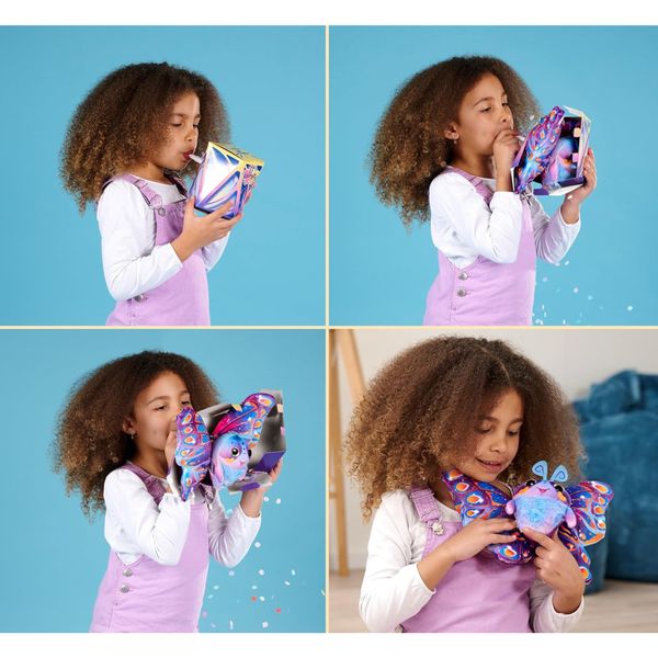 Simba fluffyfly – peluche magico 12 cm con ali 30 cm, assortita in 4 modelli - FLUFFY FLY
