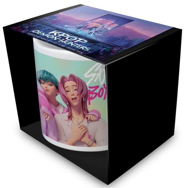Tazza kpop demon hunters saja boys – mug band - K-POP DEMON HUNTERS