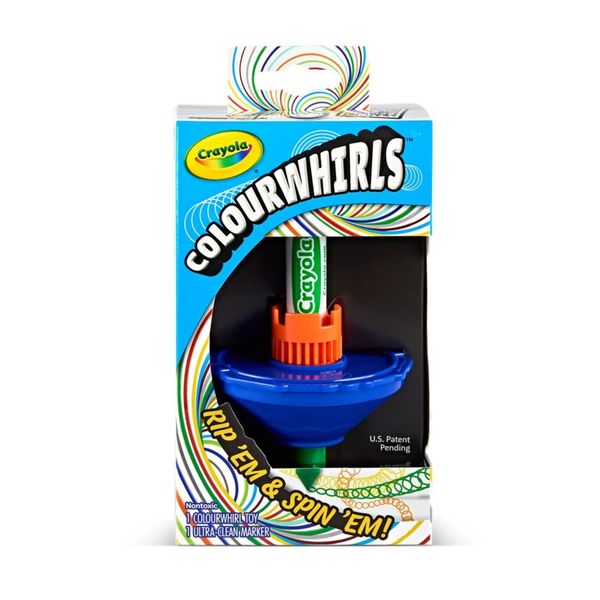 Crayola colourwhirls - la trottola dei colori, 6 soggetti assortiti - CRAYOLA