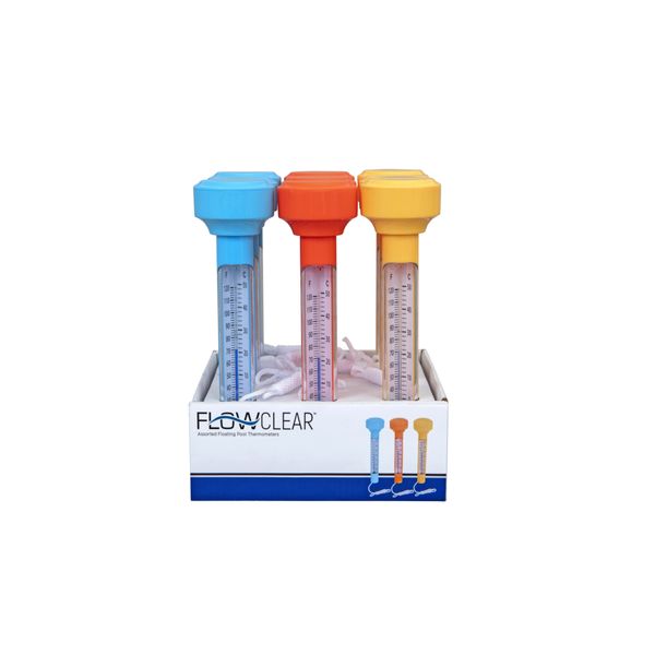 Termometro galleggiante con cordicella 3 colori display 12 pezzi assortiti - Bestway