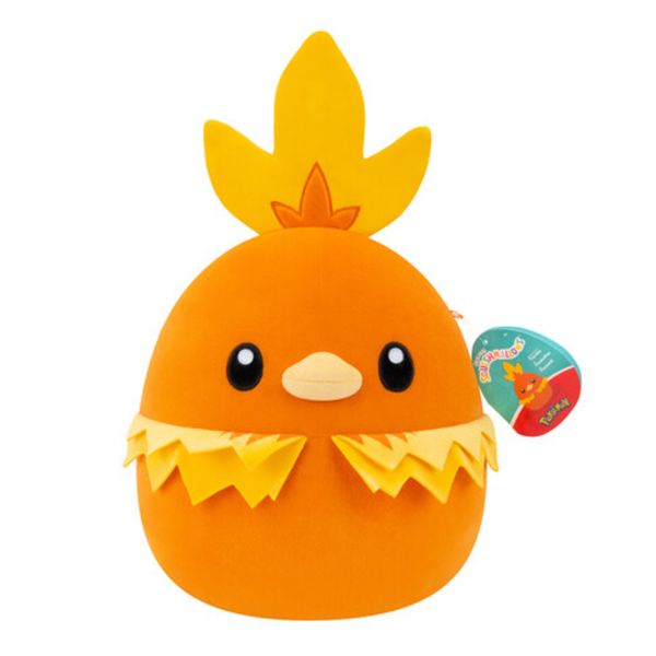 Peluche torchic 30 cm – pokémon squishmallows - POKEMON