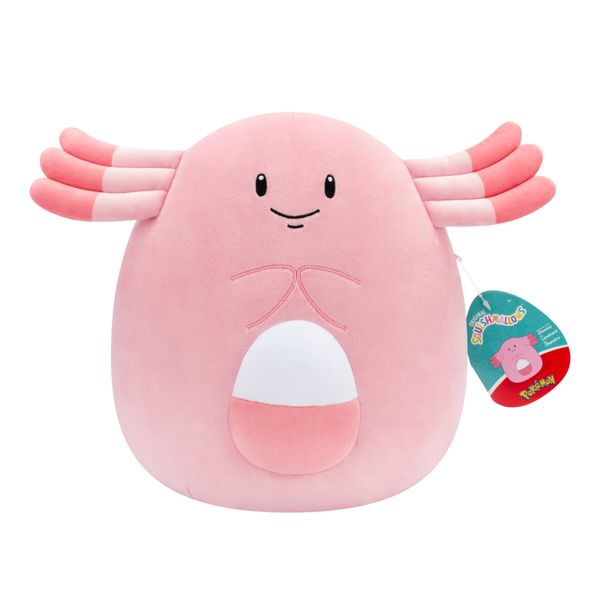 Peluche chansey 30 cm – pokémon squishmallows - POKEMON