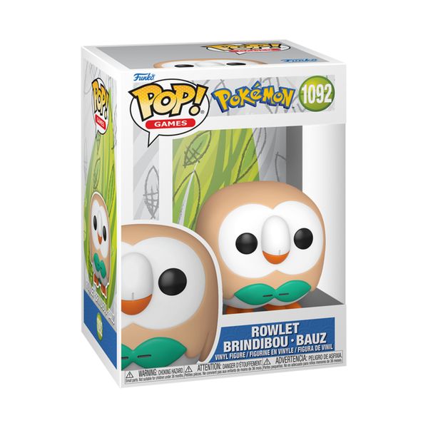 Funko pop - pokemon rowlet - 1092 - FUNKO POP!, POKEMON