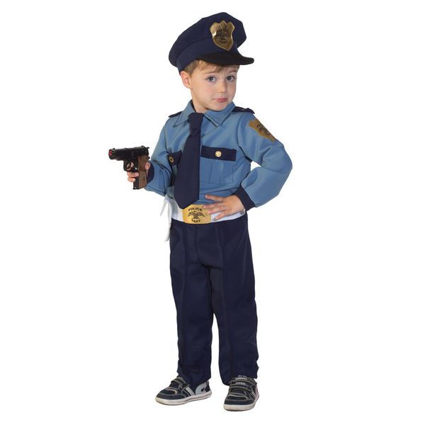 Costume policeman baby - carnevale - carnaval queen - CARNAVAL QUEEN