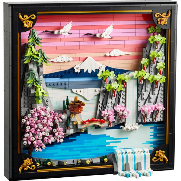 Lego art 31218 paesaggio giapponese con ciliegi fioriti - LEGO