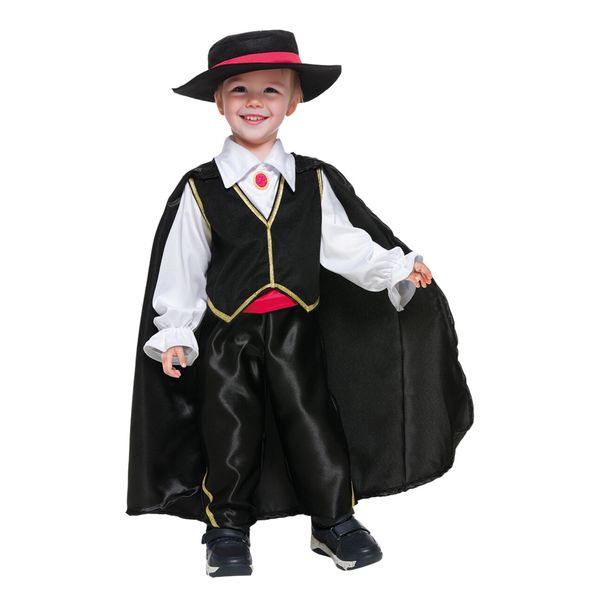 Costume cavaliere nero baby - carnevale - carnaval queen - CARNAVAL QUEEN