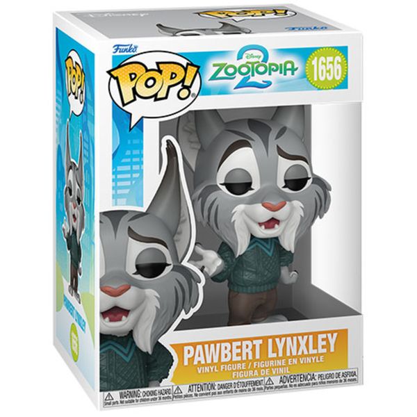 Funko pop - disney zootropolis 2 pawbert lynxley 1656 - FUNKO POP!, Disney