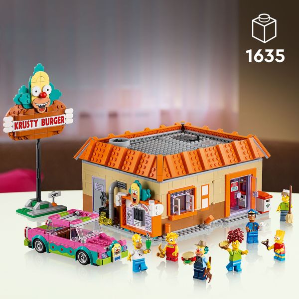Lego icons 10352 the simpsons: krusty burger - LEGO ICONS