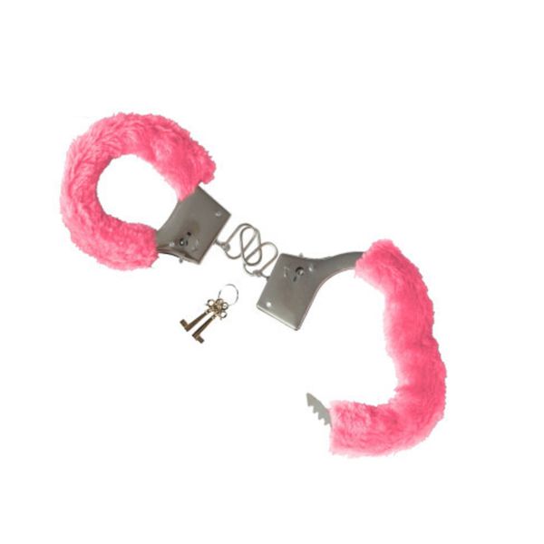 Manette con peluche rosa scherzo carnevale - CARNIVAL TOYS