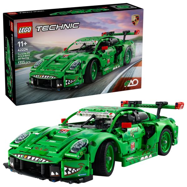 Lego technic 42224 auto porsche 911 gt3 r rexy ao racing - LEGO TECHNIC
