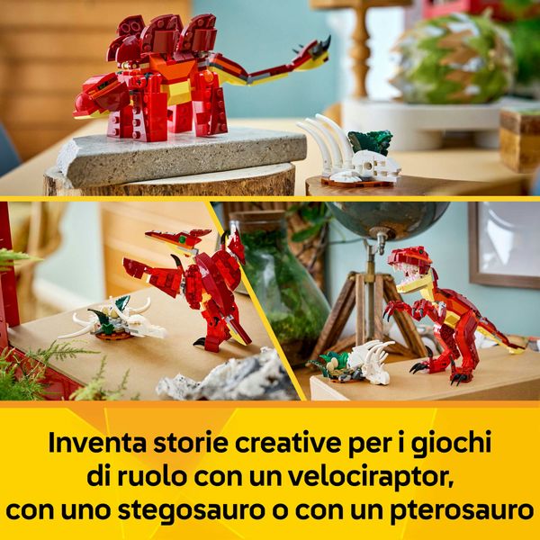 Lego creator 31379 – 3in1 feroce dinosauro - LEGO CREATOR