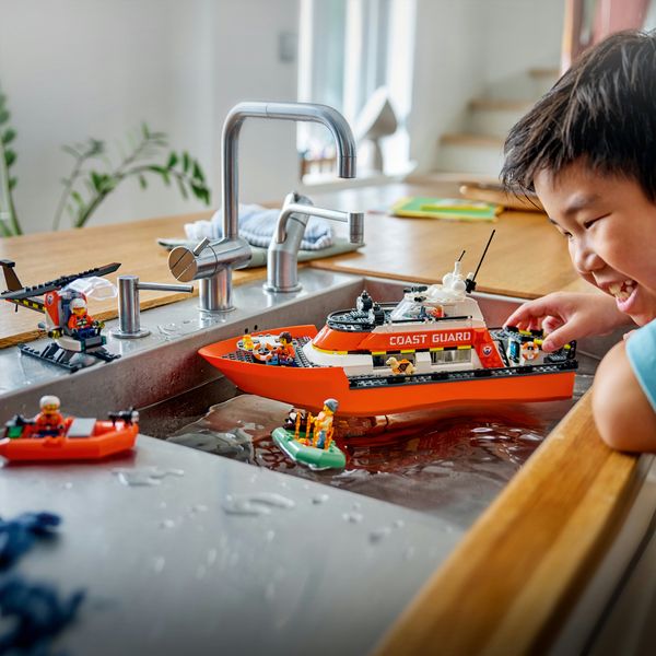 Lego city 60504 – motoscafo di soccorso guardia costiera - LEGO CITY