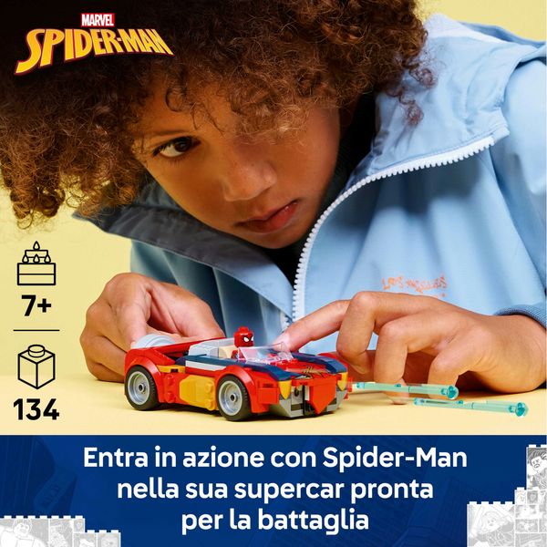 Lego | marvel 76336 auto di spider-man vs. venomized wolverine - LEGO SUPER HEROES