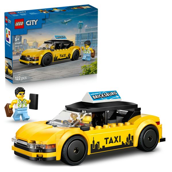 Lego city 60487 – taxi giallo - LEGO CITY