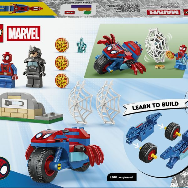 Lego marvel 11206 – spidey vs rhino moto - LEGO SUPER HEROES