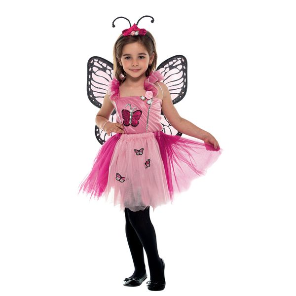 Costume carnevale farfalla bambina taglia unica - carnaval queen - CARNAVAL QUEEN