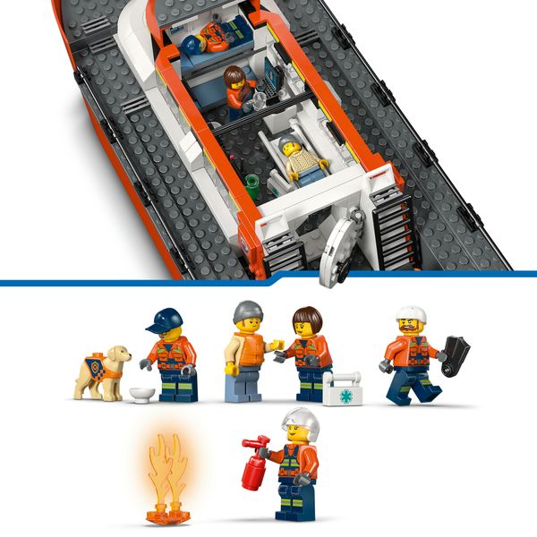 Lego city 60504 – motoscafo di soccorso guardia costiera - LEGO CITY