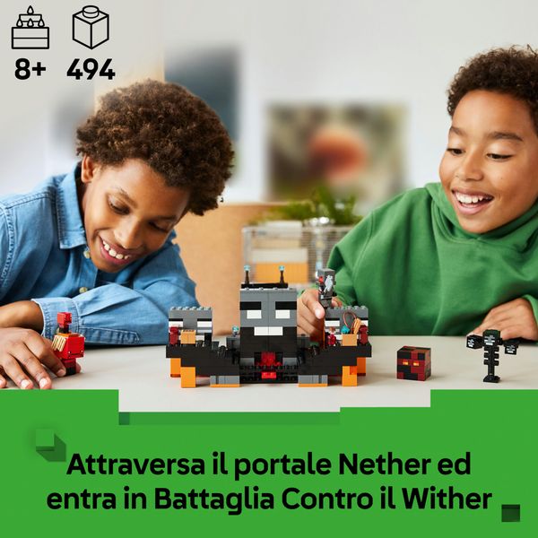 Lego minecraft 21590 – battaglia contro il wither - LEGO