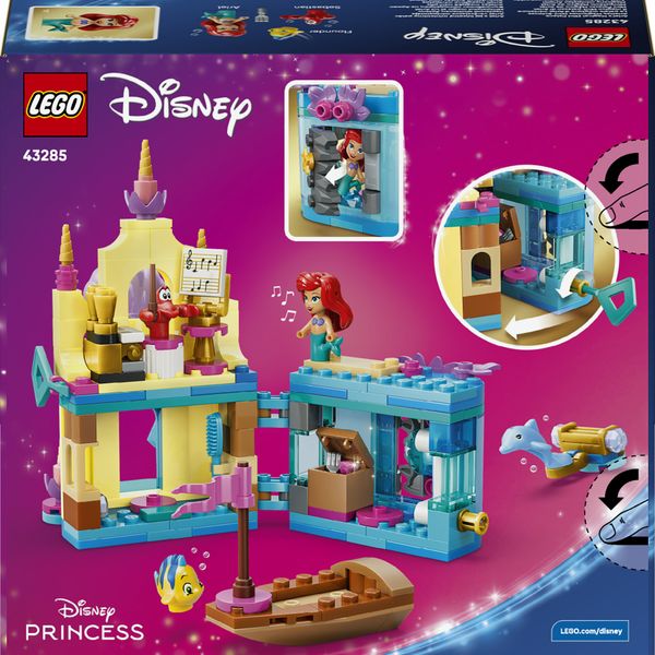 Lego disney princess 43285 – mini-palazzo ariel - LEGO DISNEY PRINCESS