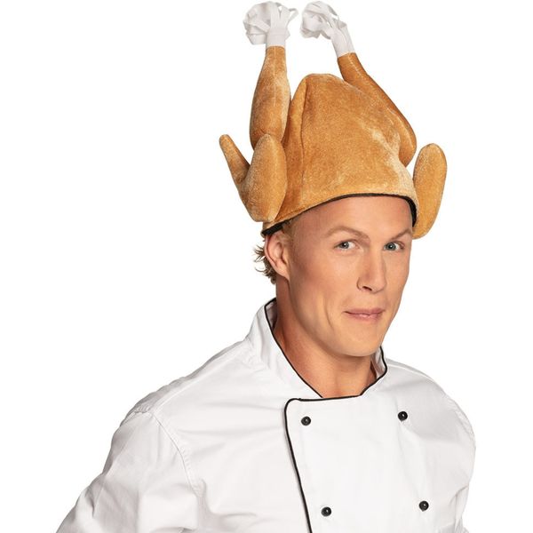 Cappello pollo fritto carnevale adulto taglia unica - BIGIEMME