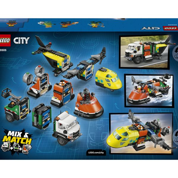 Lego city 60505 – 3in1 remix aereo camion hovercraft - LEGO CITY