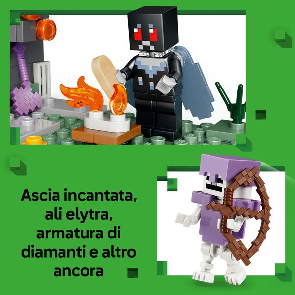 Lego minecraft 21586 – giardino pallido bioma in miniatura - LEGO