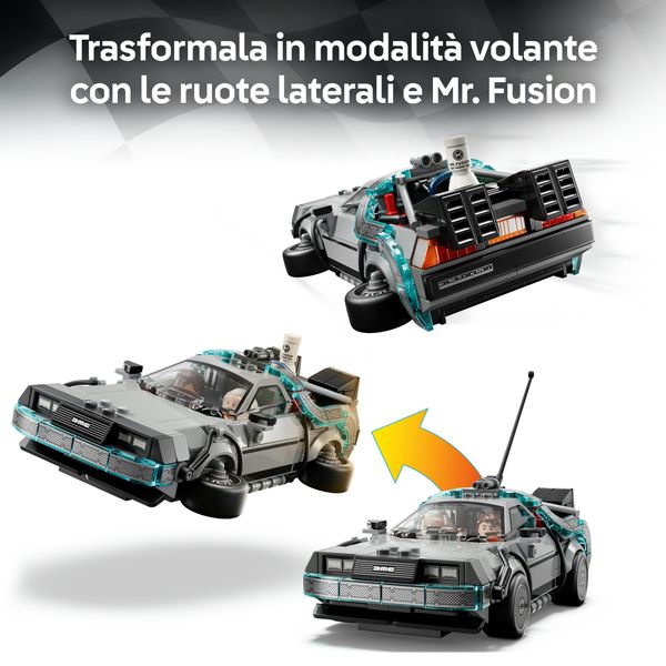 Lego speed champions 77256 – macchina del tempo ritorno al futuro - LEGO SPEED CHAMPIONS