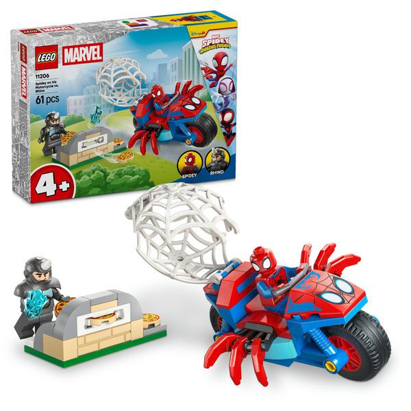 Lego marvel 11206 – spidey vs rhino moto - LEGO SUPER HEROES