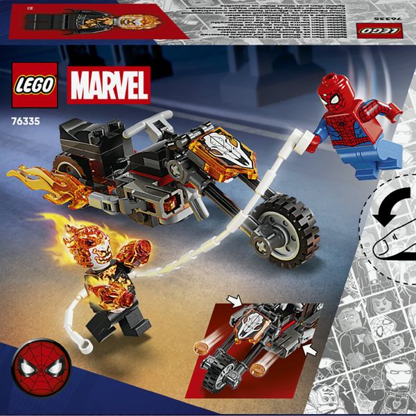 Lego marvel 76335 – spider-man vs ghost rider - LEGO SUPER HEROES