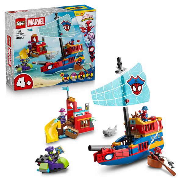 Lego ǀ marvel 11208 nave pirata del team spidey - LEGO SUPER HEROES