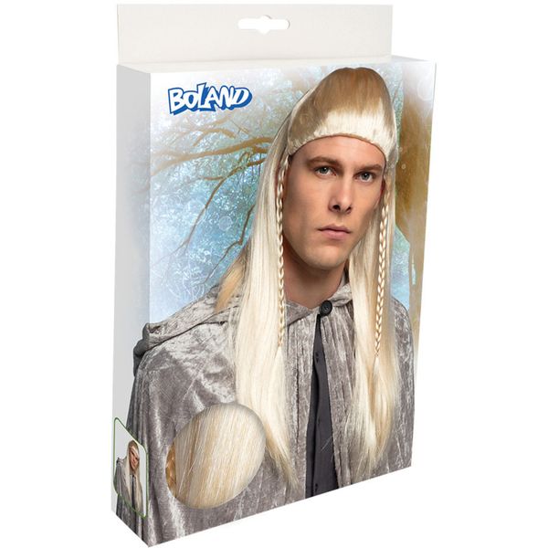 Parrucca elfo adulto con capelli sintetici - BIGIEMME