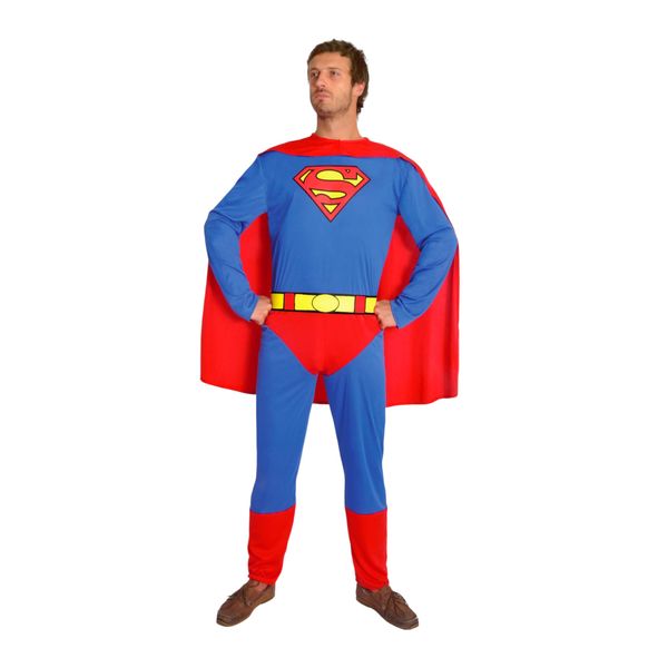 Costume superman adulto licenza originale ​ - xl - CIAO