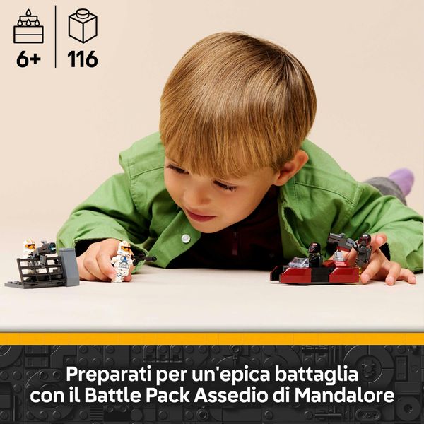 Lego star wars 75449 – battle pack assedio di mandalore - LEGO